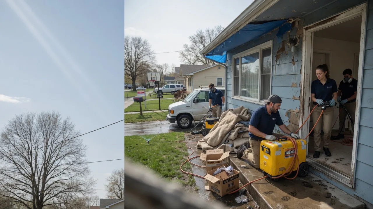 Basement Flood Cleanup in Fredericktown, MO near me